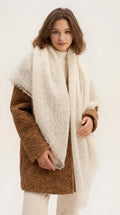 Orenburg goat down shawl (Original), color white