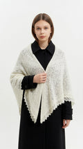 Orenburg lace shawl (Original), color ecru