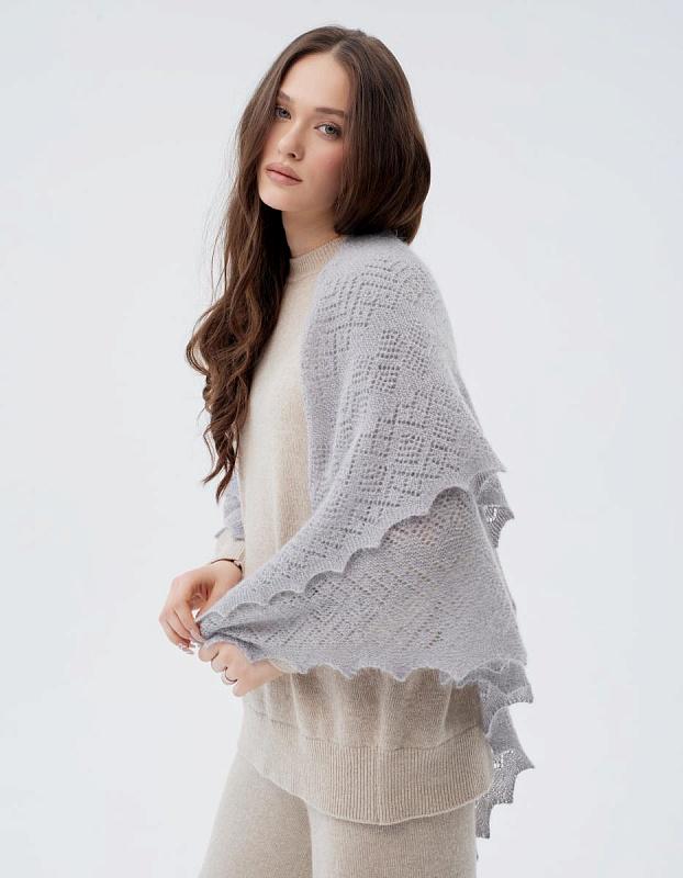 Authentic Orenburg Downy Shawl(110x110)
