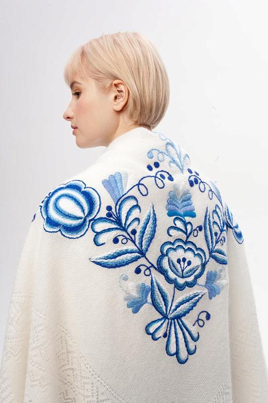 Orenburg Down Shawl with Embroidery(special)