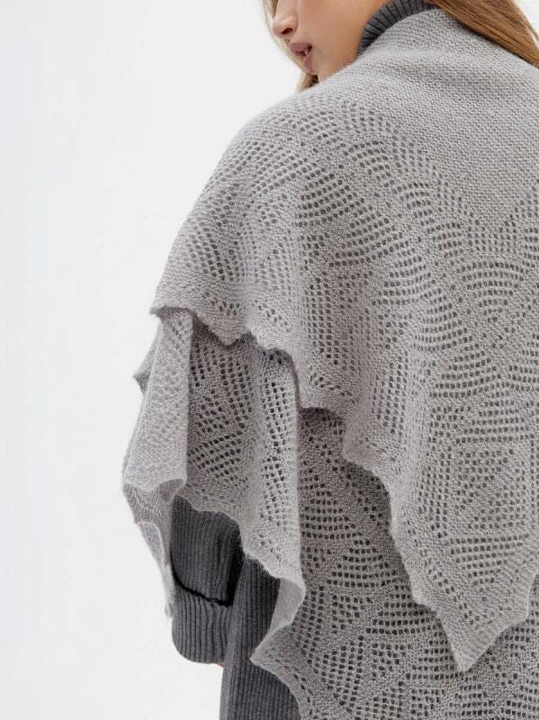 Authentic Orenburg Downy Shawl(100x100 different)