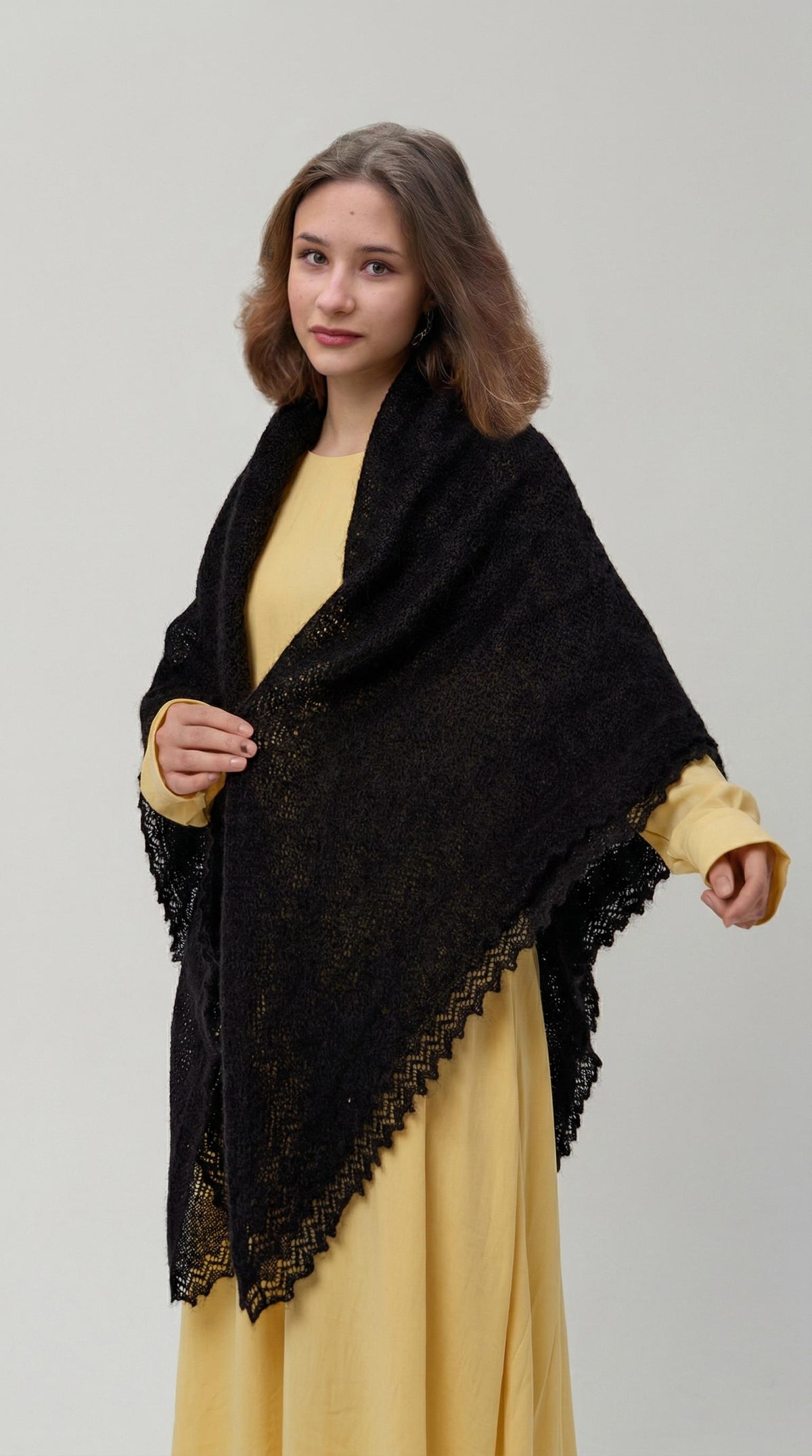 Authentic Orenburg Downy Shawl(150x150 different)