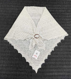 Orenburg Warm Down Shawl, Ivory