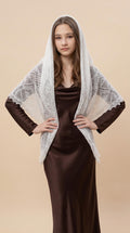 Authentic Orenburg Lace Shawl(100X100 ONE)