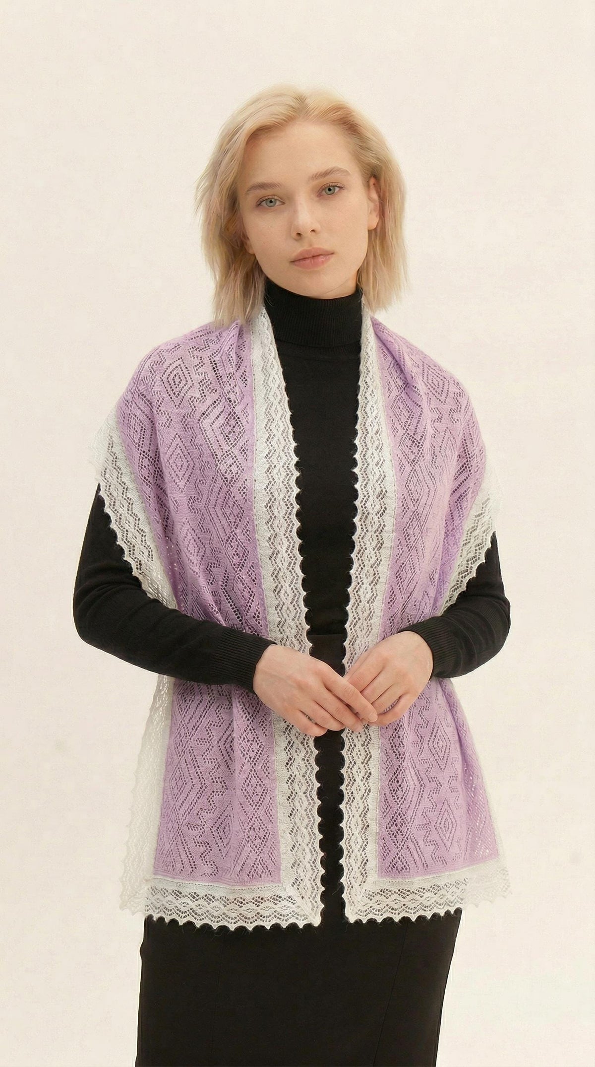 Orenburg Ultra-Fine Lace Shawl(160x70)