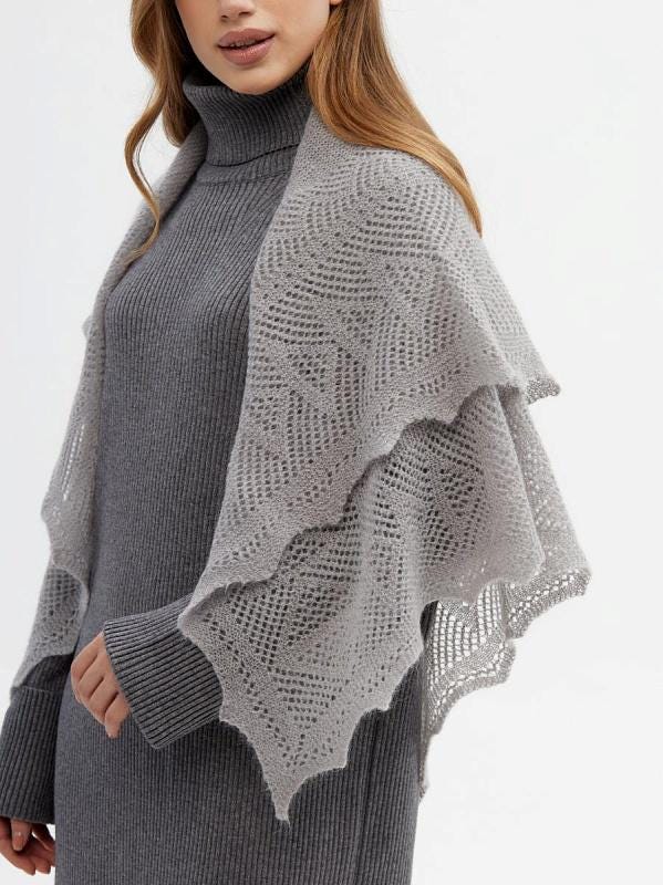 Authentic Orenburg Downy Shawl(100x100 different)
