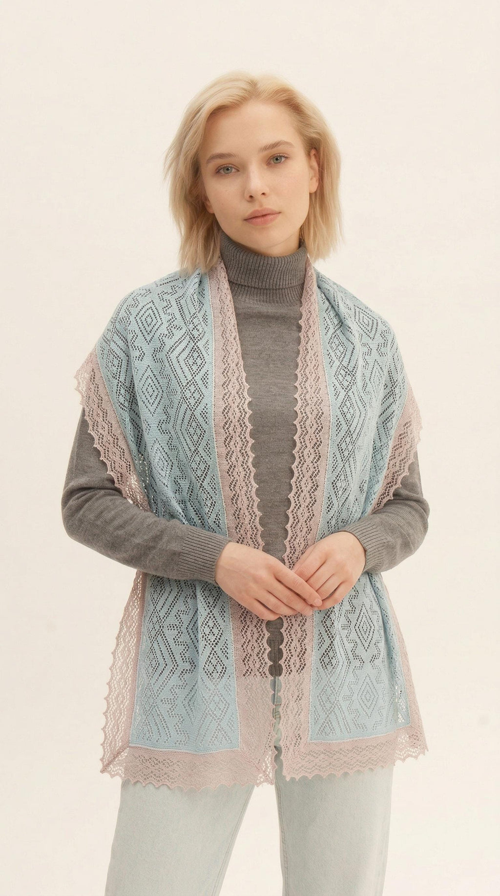 Orenburg Ultra-Fine Lace Shawl(160x70)