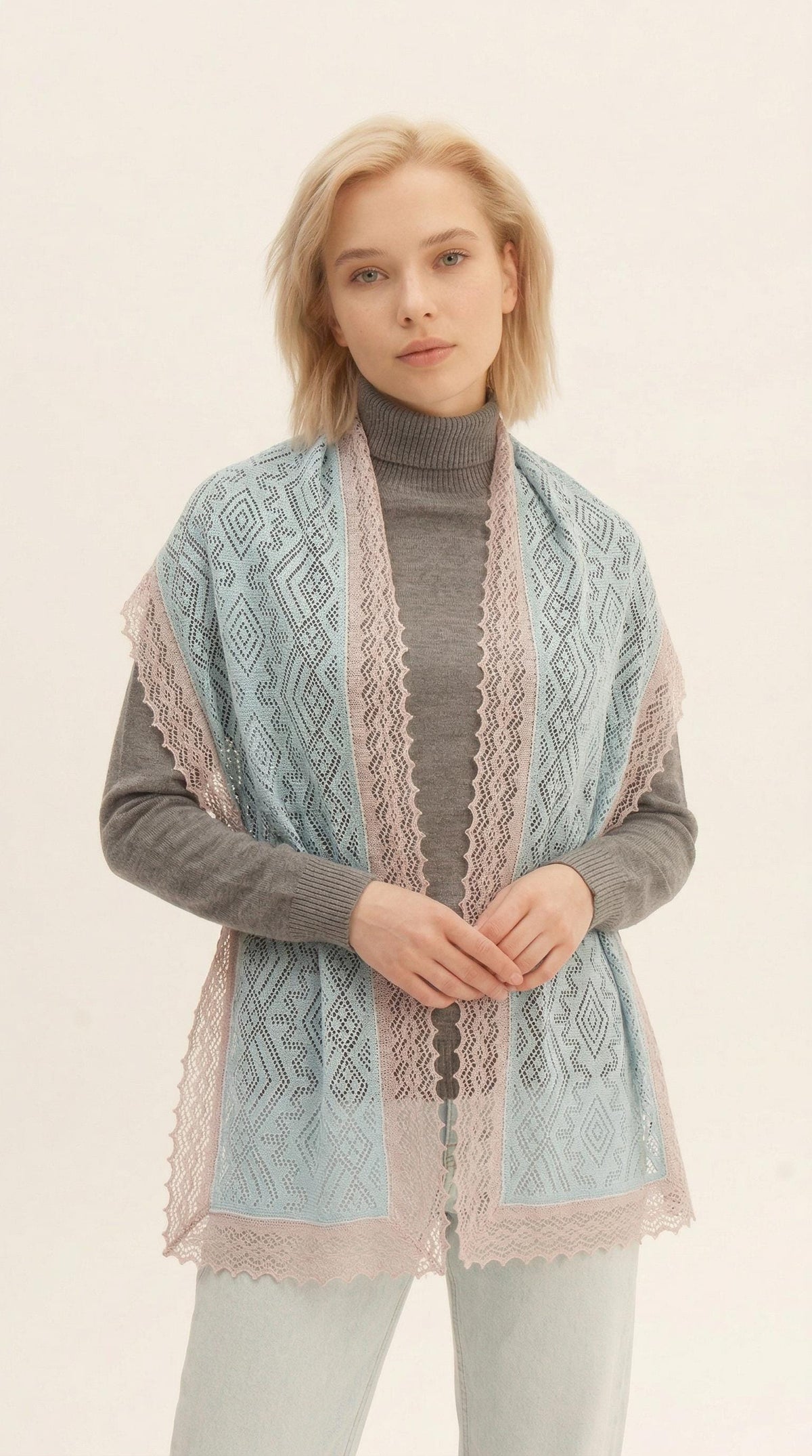 Orenburg Ultra-Fine Lace Shawl(160x70)