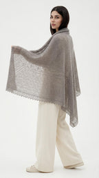 Authentic Orenburg Downy Shawl(130x130)