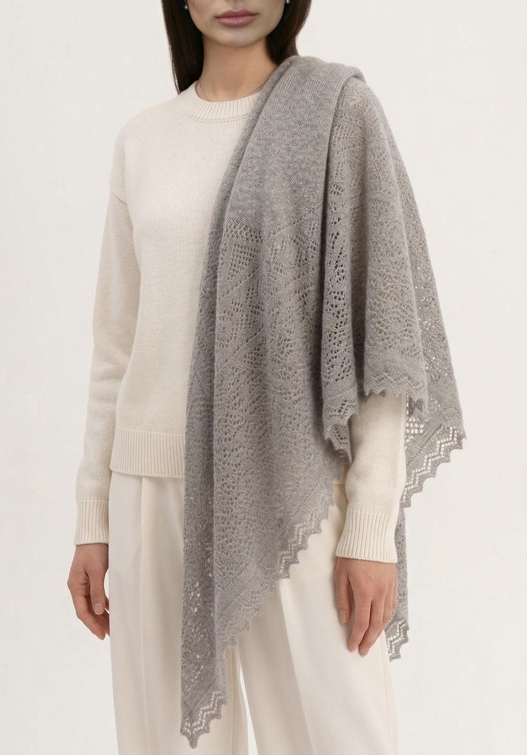 Authentic Orenburg Downy Shawl(130x130)