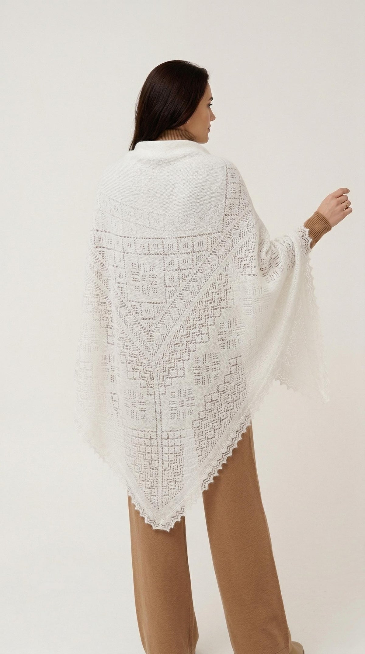 Authentic Orenburg Downy Shawl(150x150 different)