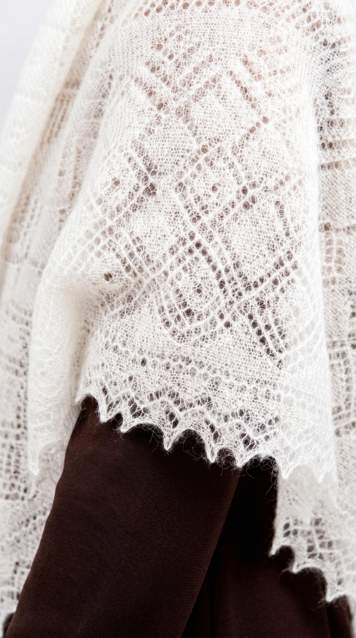 Authentic Orenburg Lace Shawl(100X100 ONE)