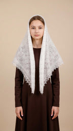 Authentic Orenburg Lace Shawl(100X100 ONE)