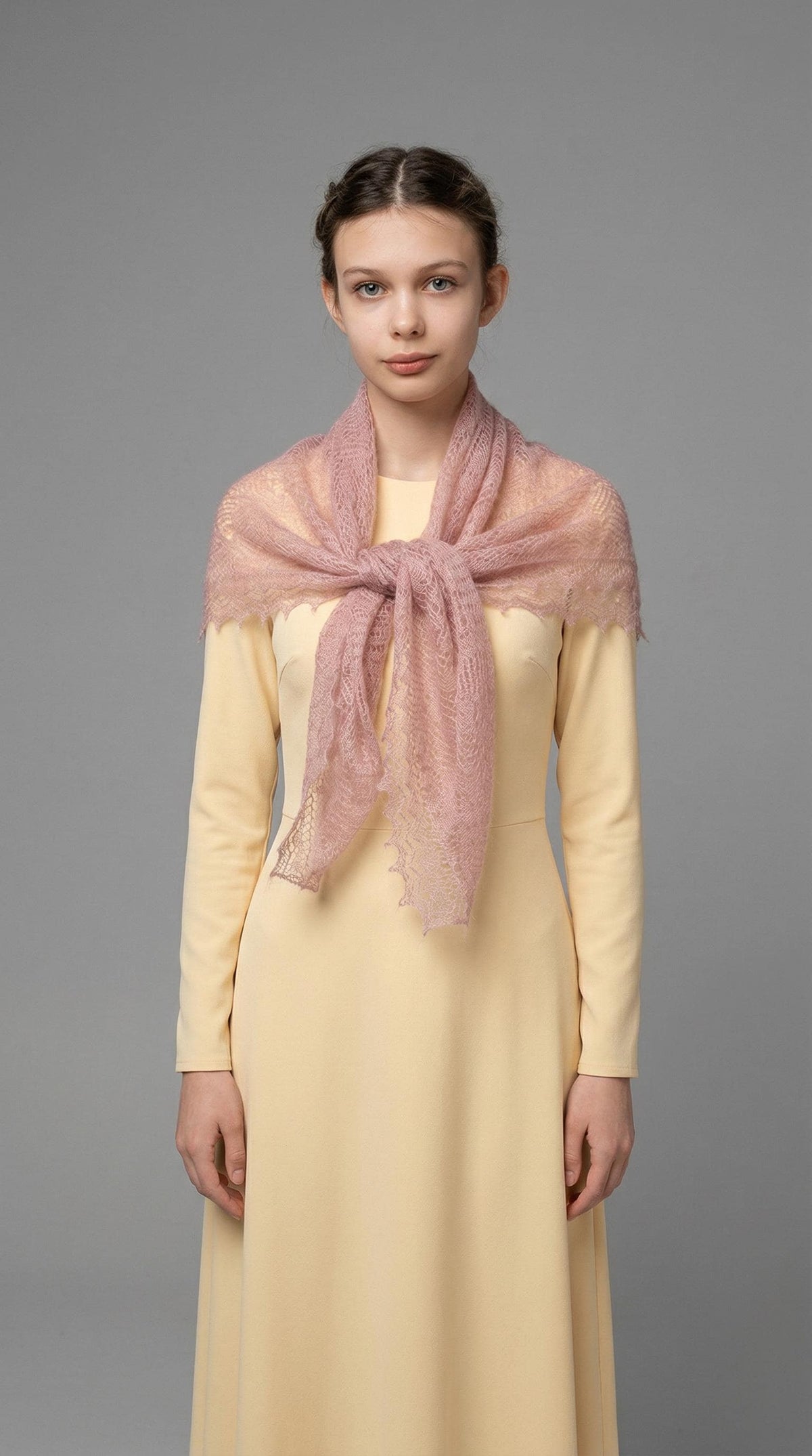 Authentic Orenburg Lace Shawl(100x100 diferent)