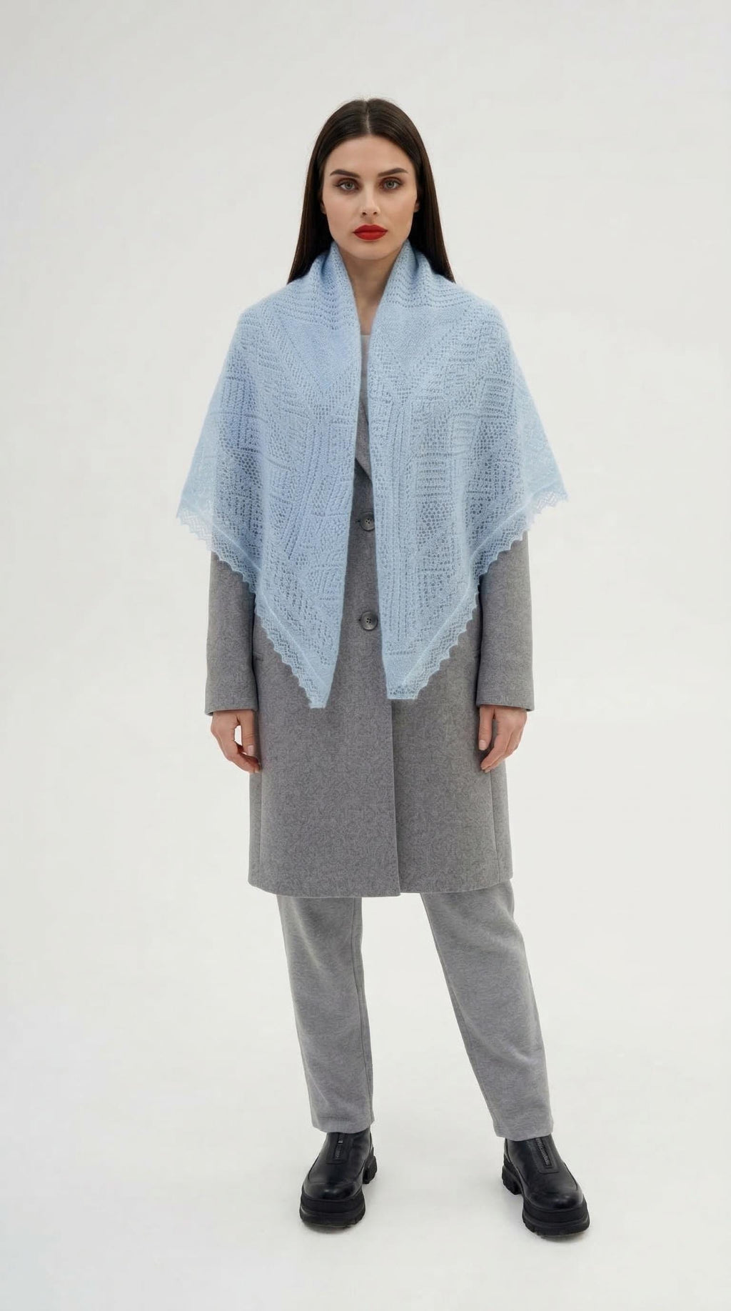 Authentic Orenburg Lace Shawl(110x110)
