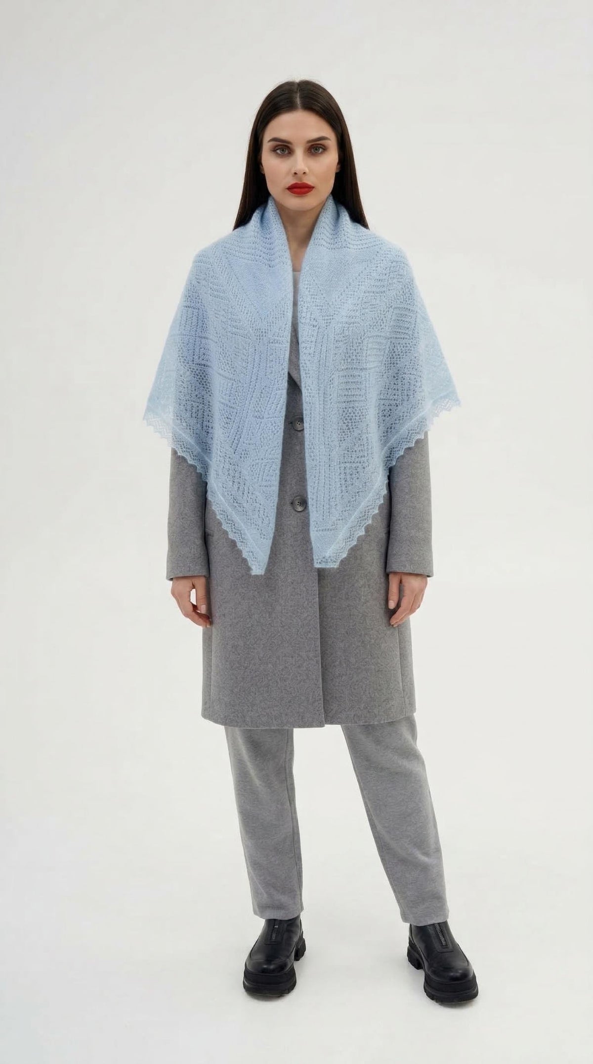 Authentic Orenburg Lace Shawl(110x110)