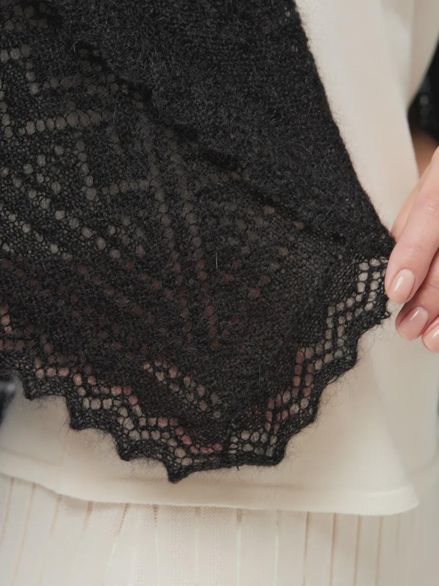 Authentic Orenburg Downy Shawl(warm 100x100 different)