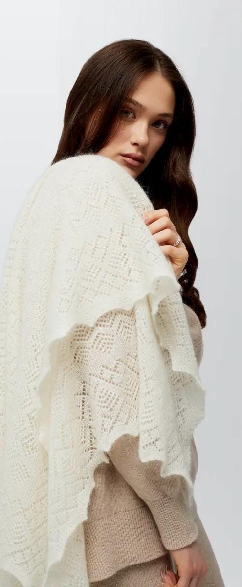 Authentic Orenburg Downy Shawl(100x100 different)