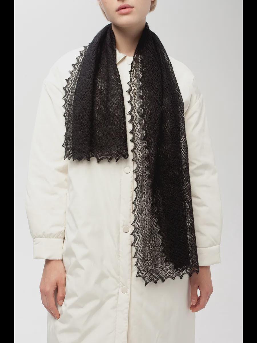 Orenburg Lace Shawl(100x100)