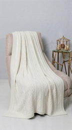 Authentic Orenburg Wool Throw Blanket