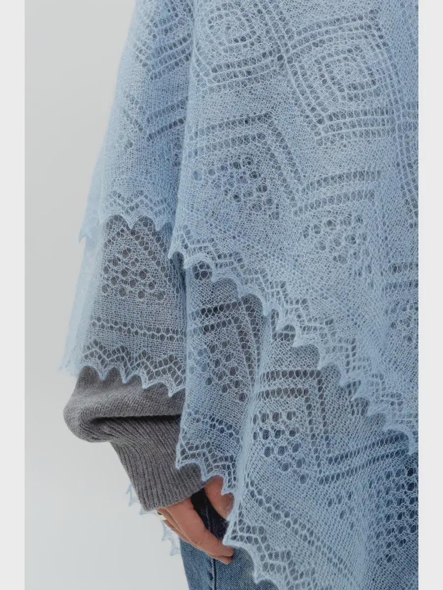 Authentic Orenburg Lace Shawl(130x130)