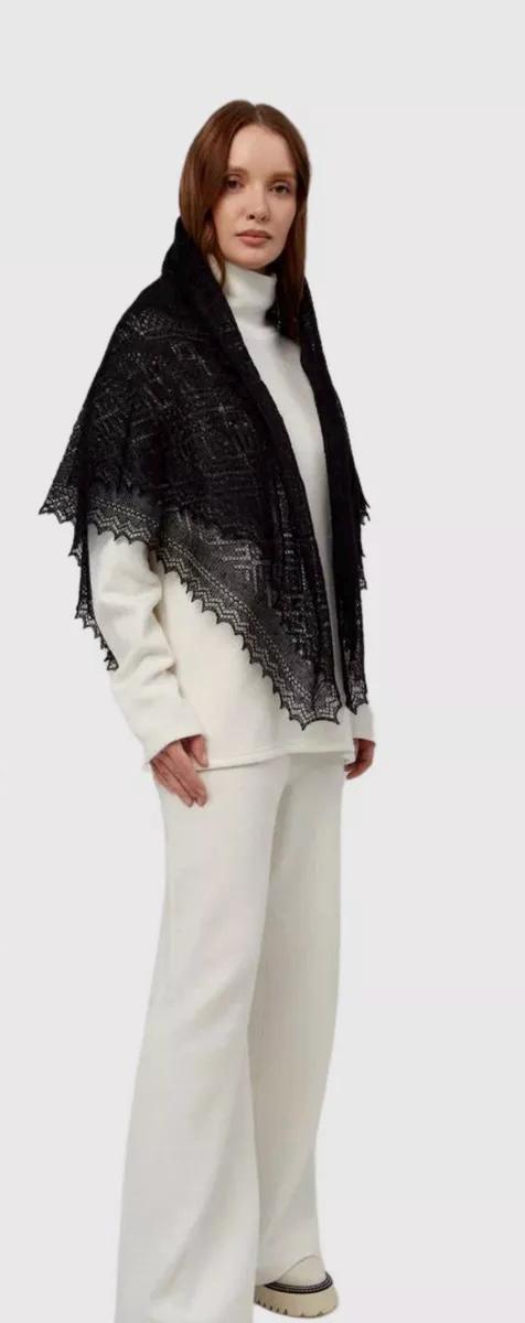 Authentic Orenburg Lace Shawl(120x120)