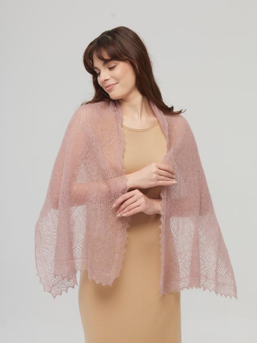 Orenburg Long Goat Down Shawl(120x40)