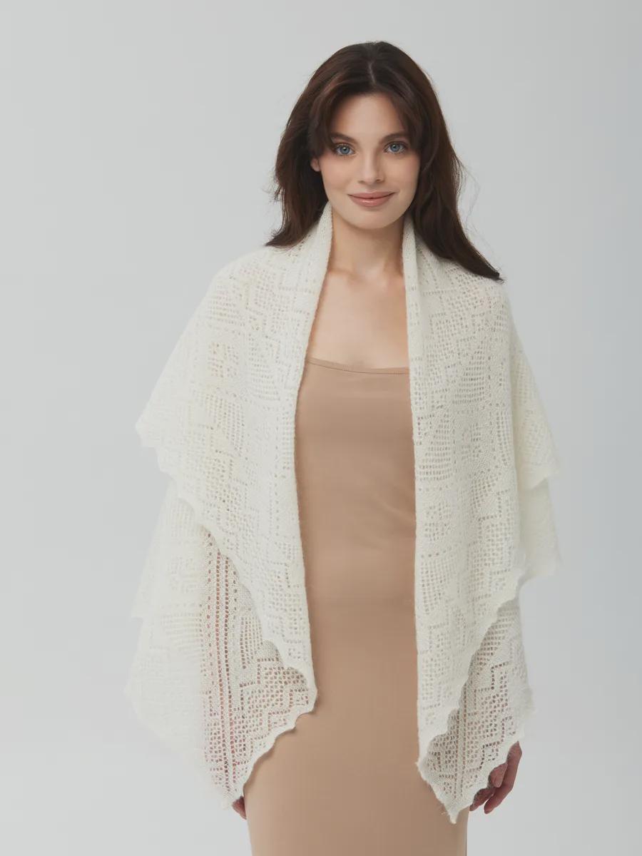 Authentic Orenburg Downy Shawl(120x120)