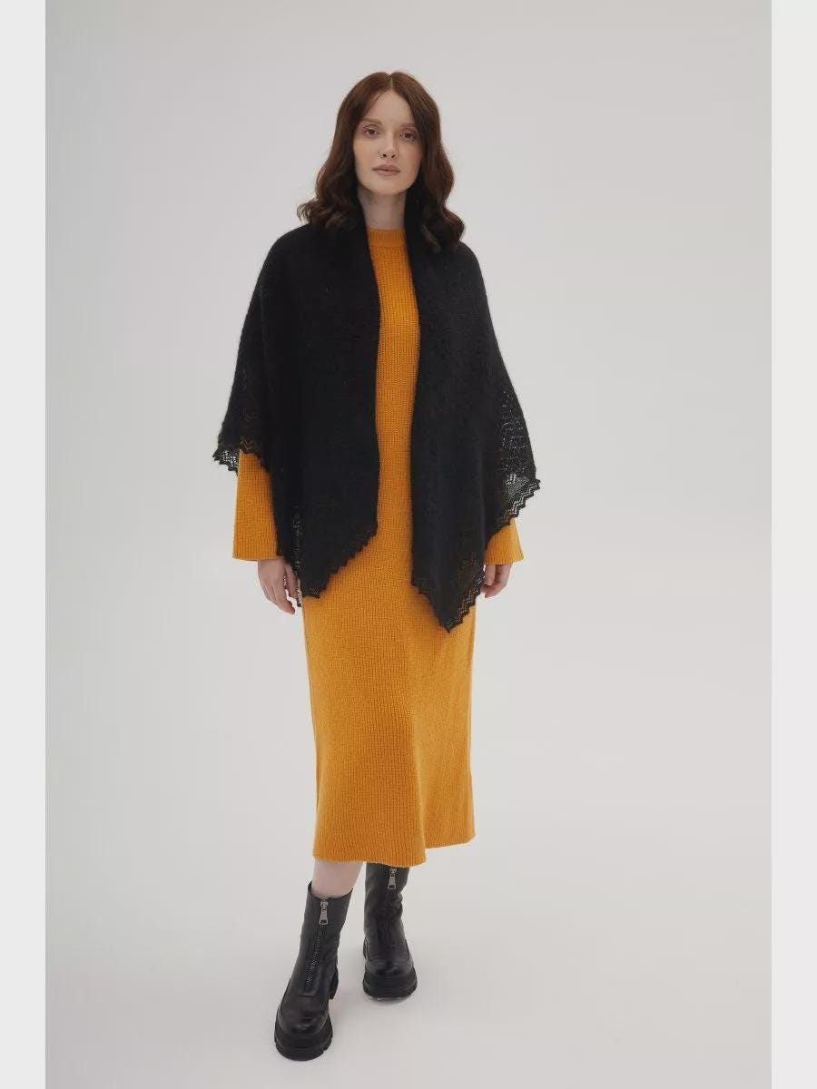 Authentic Orenburg Down Shawl(125x125)