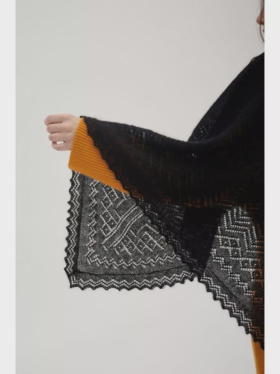 Authentic Orenburg Down Shawl(125x125)