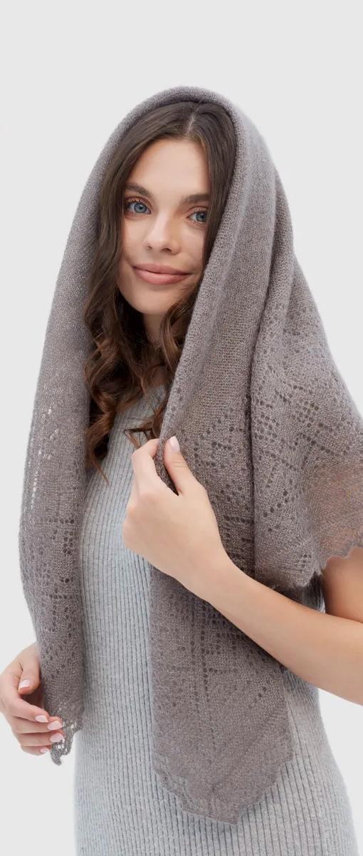 Authentic Orenburg Downy Shawl(warm 100x100 different)