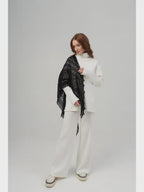 Orenburg Warm Down Shawl, Onyx