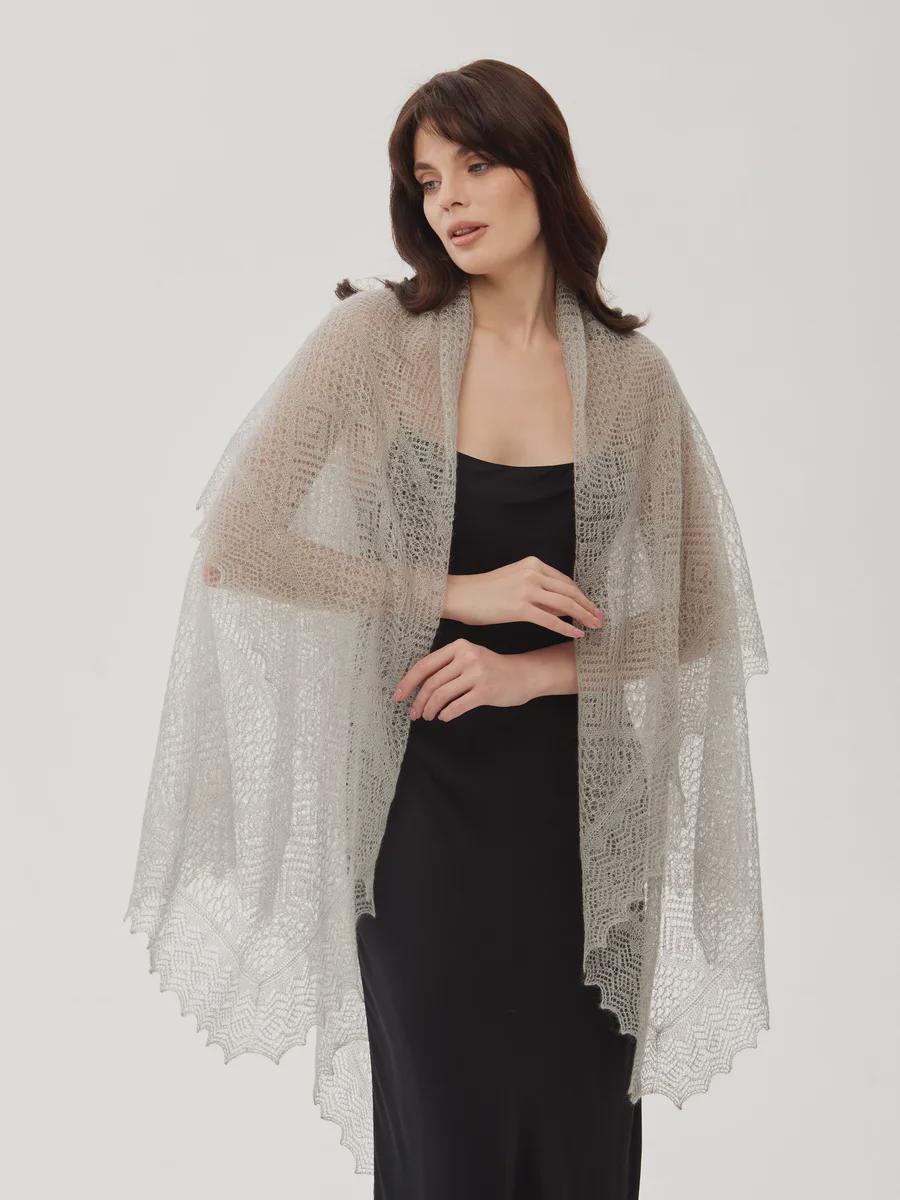 Authentic Orenburg Lace Shawl(140x140)