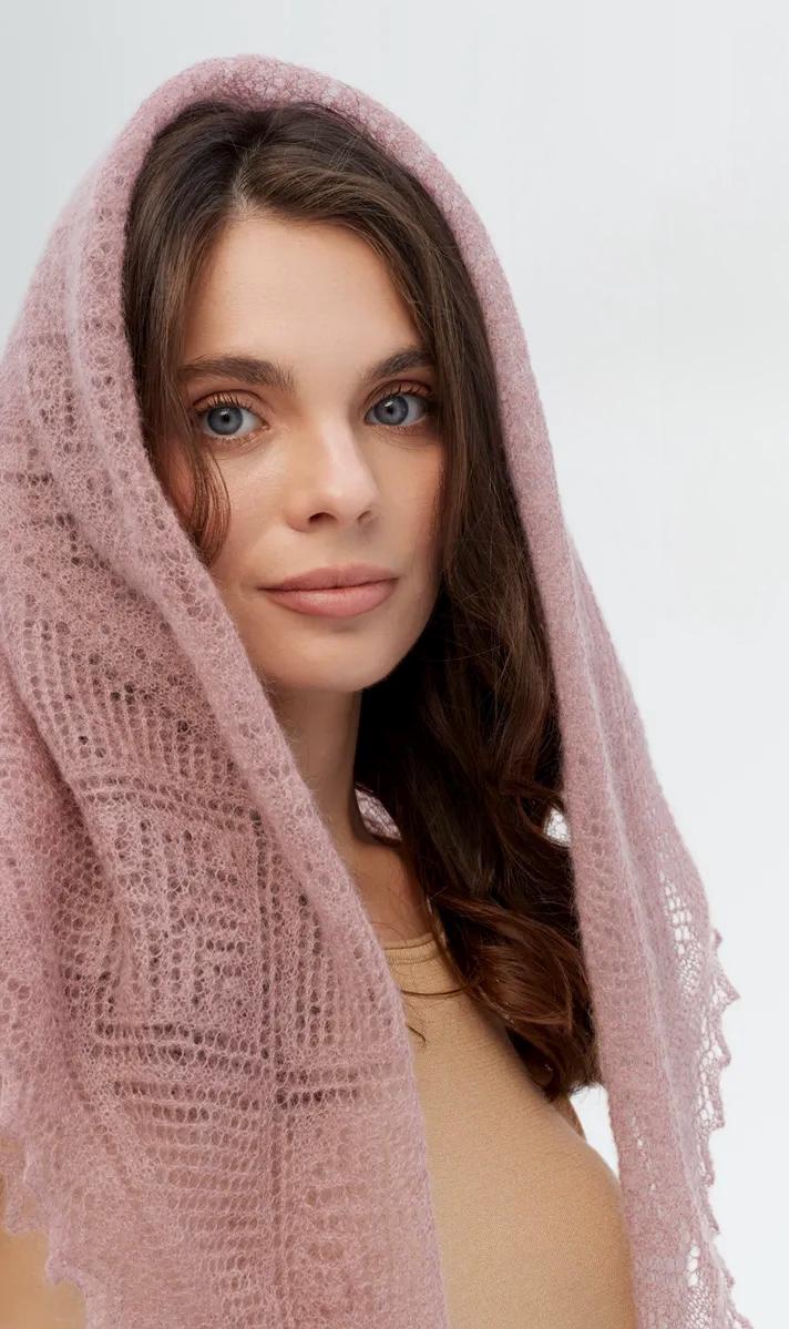 Authentic Orenburg Lace Shawl(80x80)