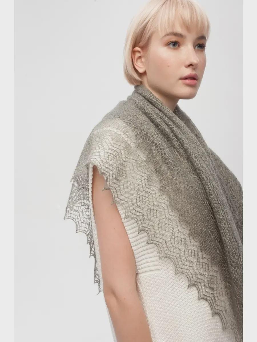 Orenburg Lace Shawl(100x100)