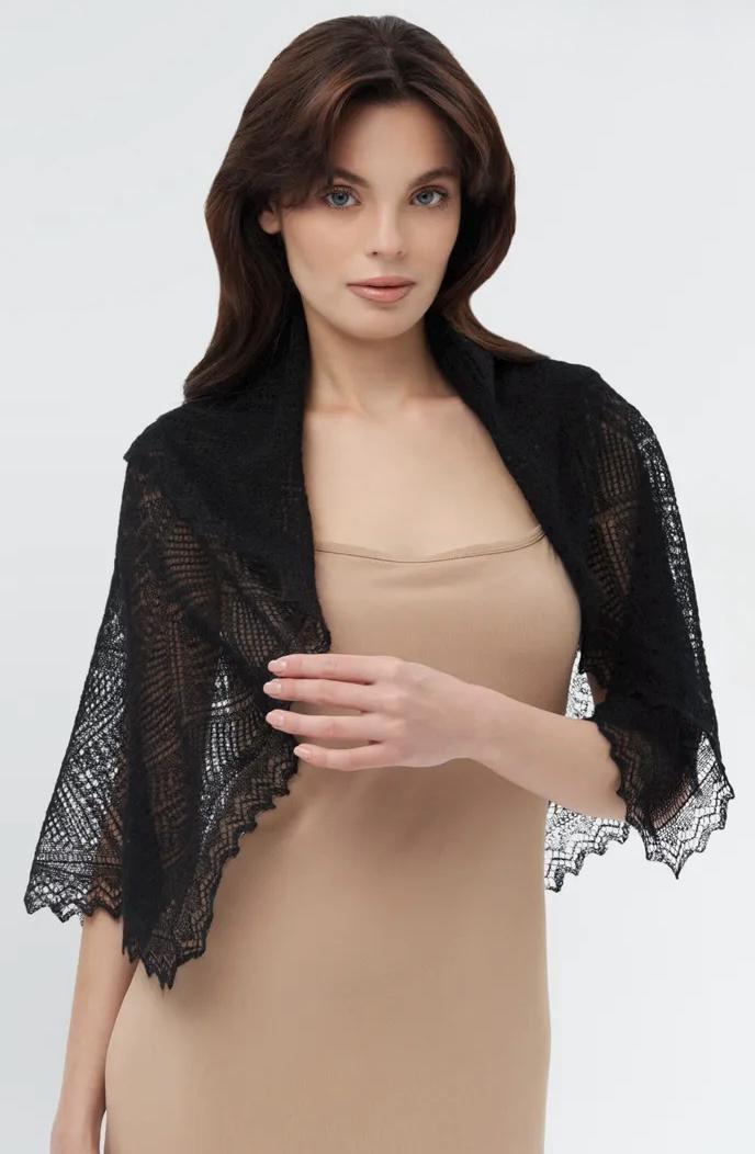 Authentic Orenburg Lace Shawl(80x80)