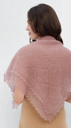 Authentic Orenburg Lace Shawl(80x80)