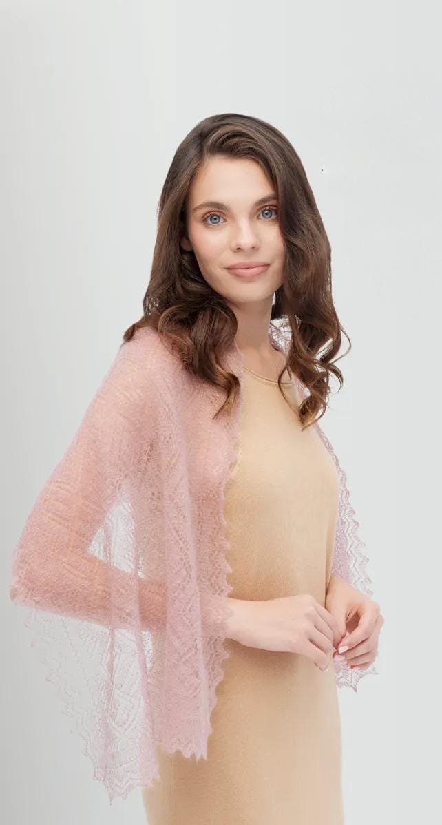 Long Down Stole(140x60)